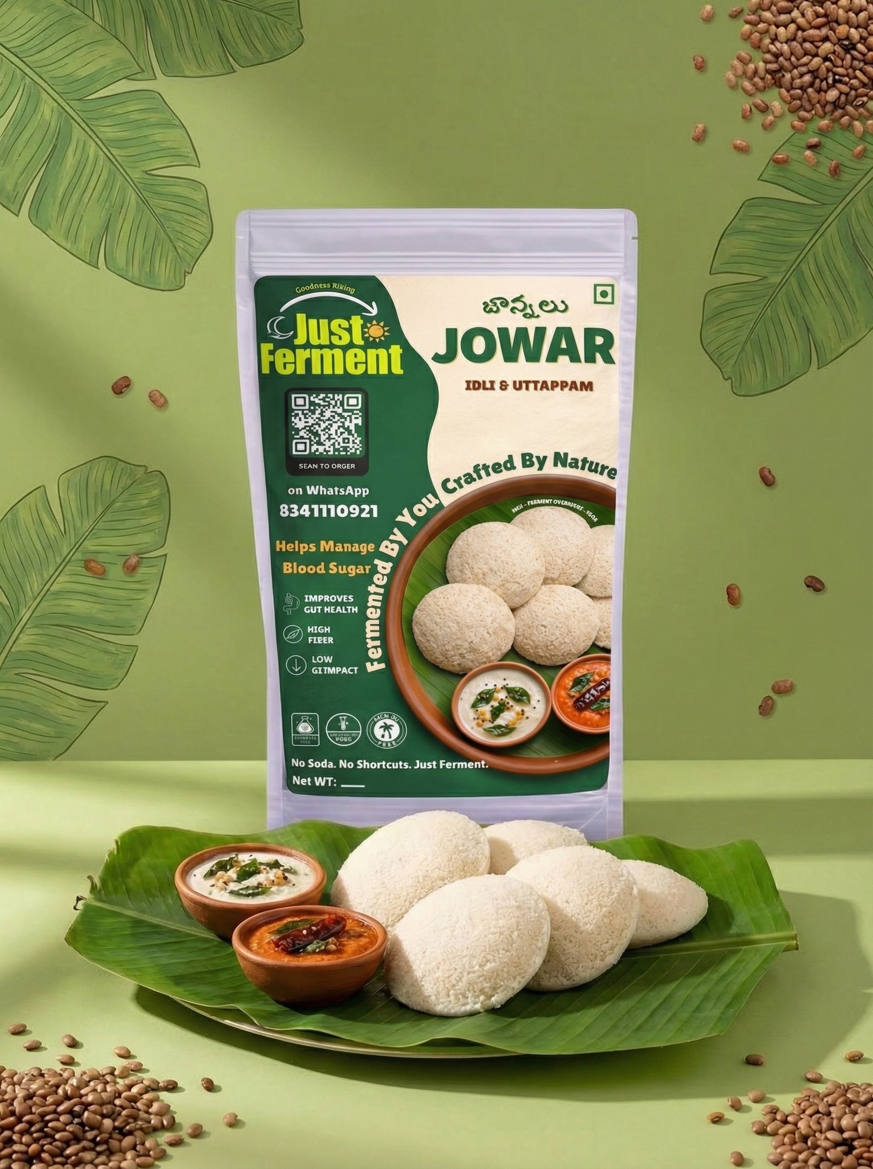 Jowar Idli & Uttappam Mix